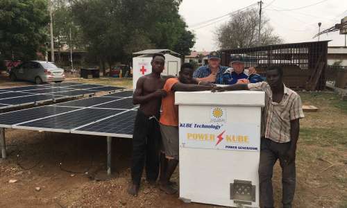 Power KUBE arrives in Ghana